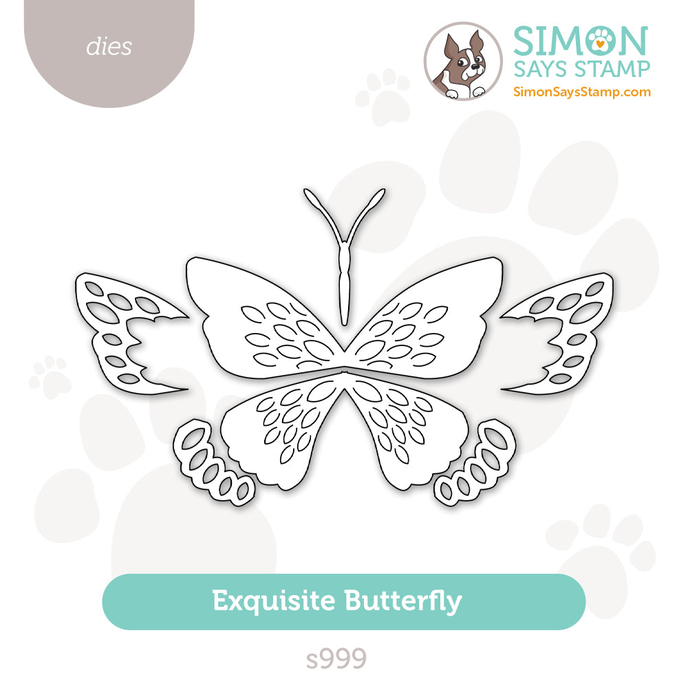 Simon Says Stamp Exquisite Butterfly Wafer Dies s999 You Are My Favorite