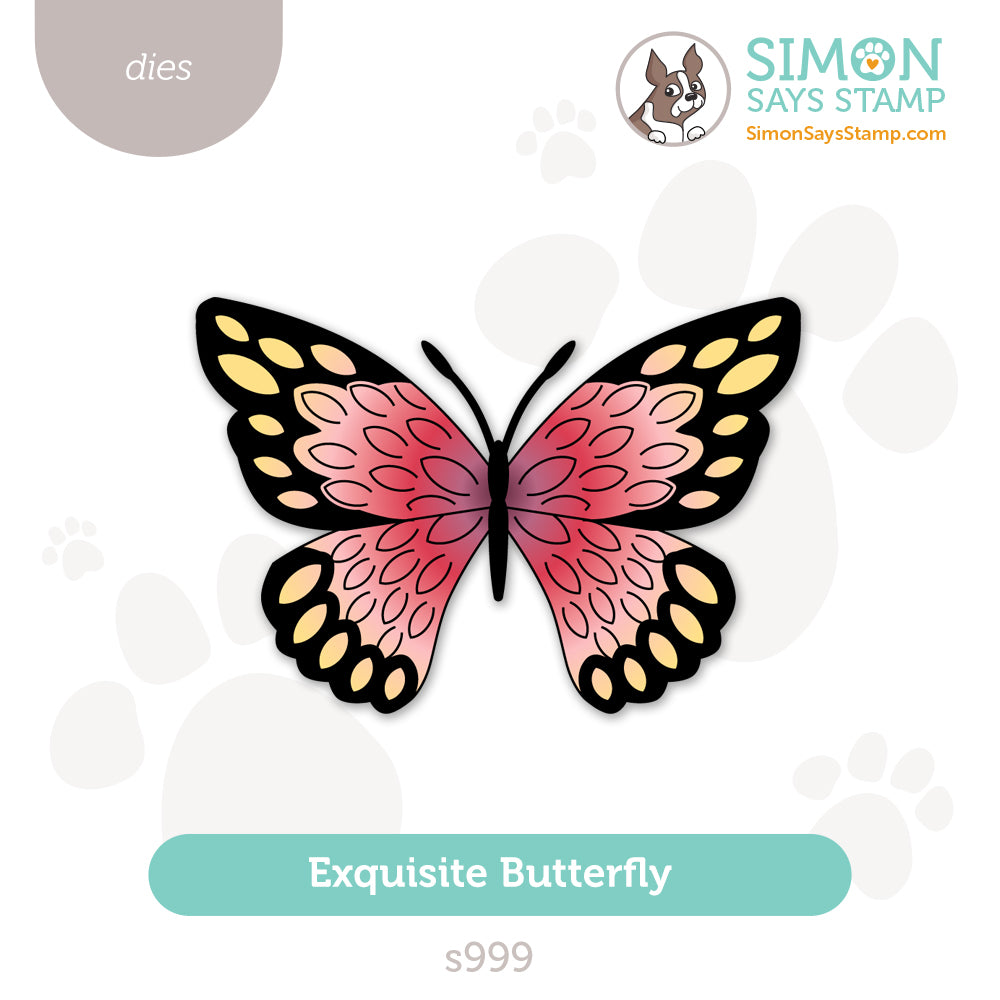 Simon Says Stamp Exquisite Butterfly Wafer Dies s999 You Are My Favorite