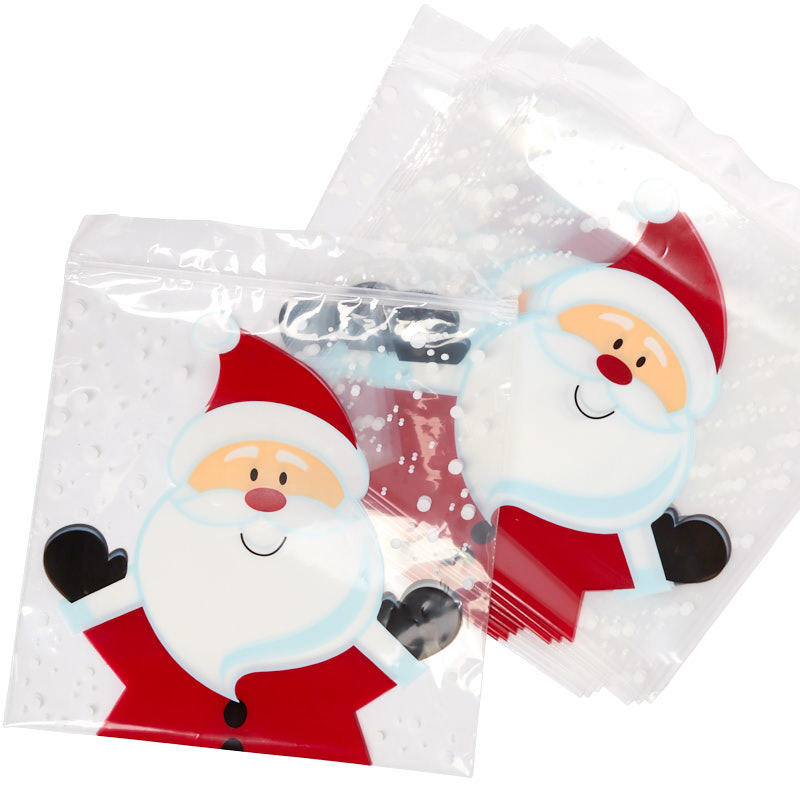 Santa Zipper Treat Bags 13871