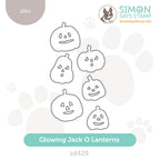 Simon Says Stamp Glowing Jack O Lanterns Wafer Dies sd429