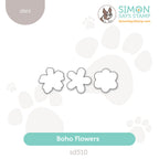 Simon Says Stamp Boho Flowers Wafer Dies sd510 STAMPtember