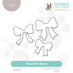 Simon Says Stamp Beautiful Bows Wafer Dies sd633