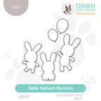 Simon Says Stamp Fable Balloon Bunnies Wafer Dies sd647