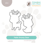 Simon Says Stamp Fable Snowy Deer Wafer Dies sd658