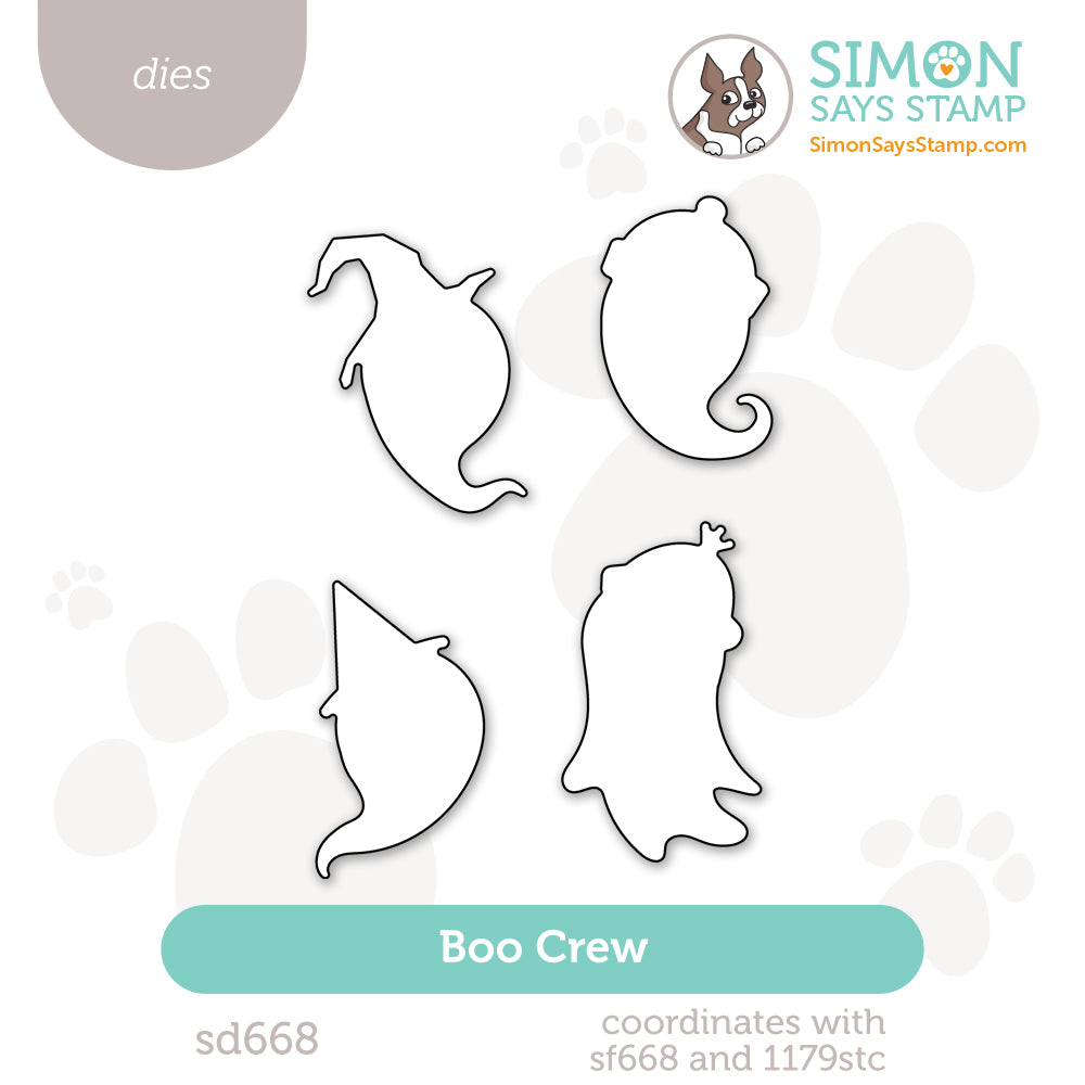 Simon Says Stamp Boo Crew Wafer Dies sd668