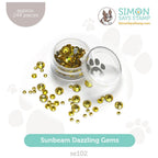 Simon Says Stamp Pawsitively Dazzling Gems Sunbeam se102 Splendor