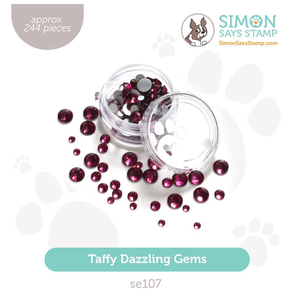 Simon Says Stamp Pawsitively Dazzling Gems Taffy se107 Be Bold