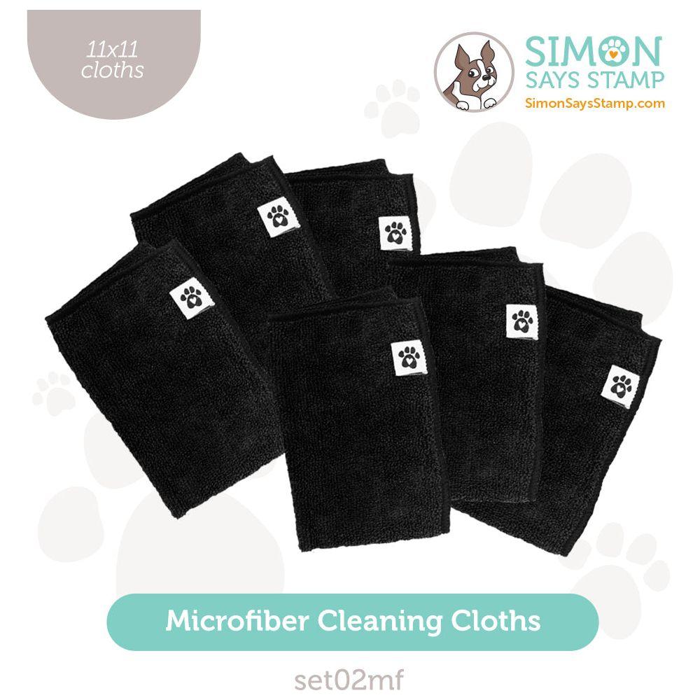 Simon Says Stamp Pawsitively Perfect Microfiber Cleaning Cloth Bundle of 6