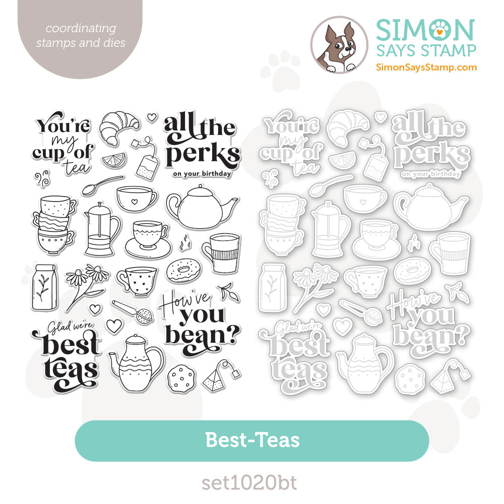 Simon Says Stamps and Dies Best-Teas set1020bt