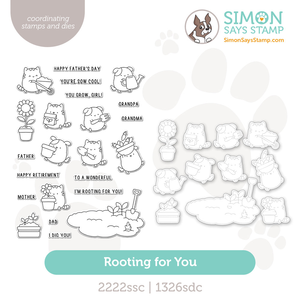 Simon Says Stamps and Dies Rooting for You set1025ry Happy Camper