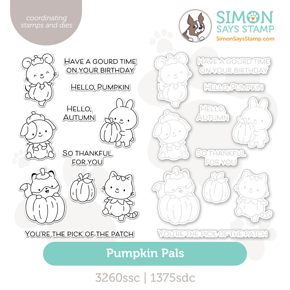 Simon Says Stamps and Dies Pumpkin Pals set1049pp STAMPtember