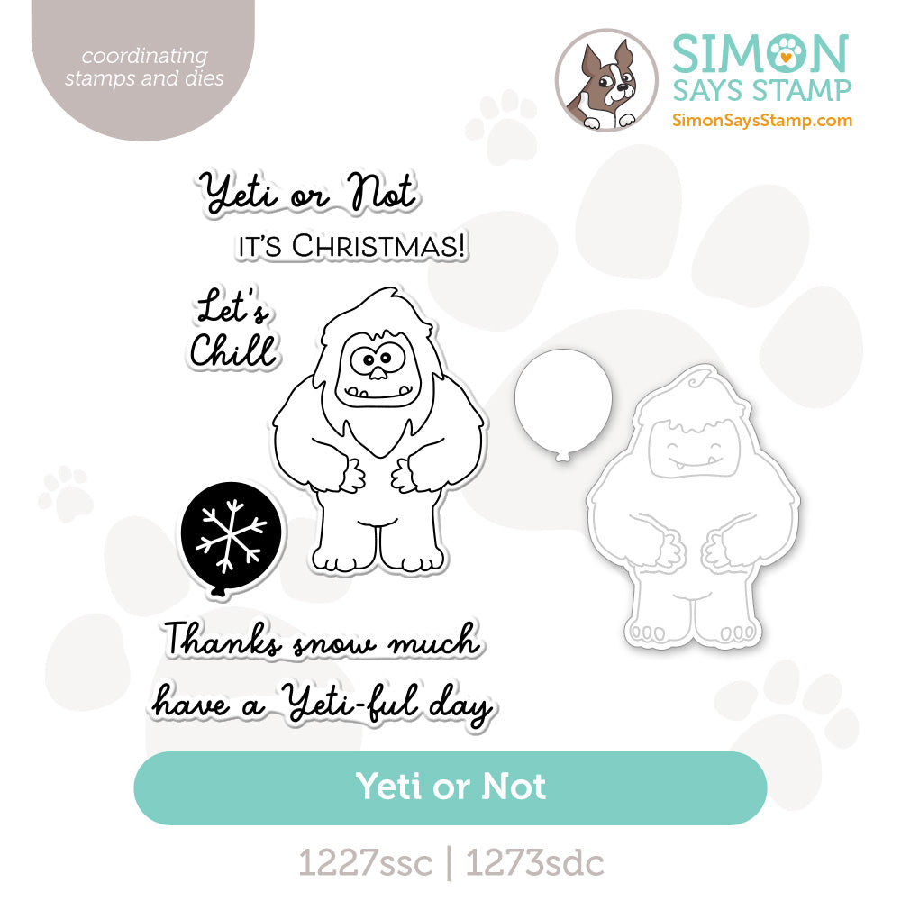 Simon Says Stamps and Dies Yeti or Not set1063yb