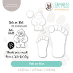 Simon Says Stamps and Dies Yeti or Not Bundle set1066yn Sugar and Spice