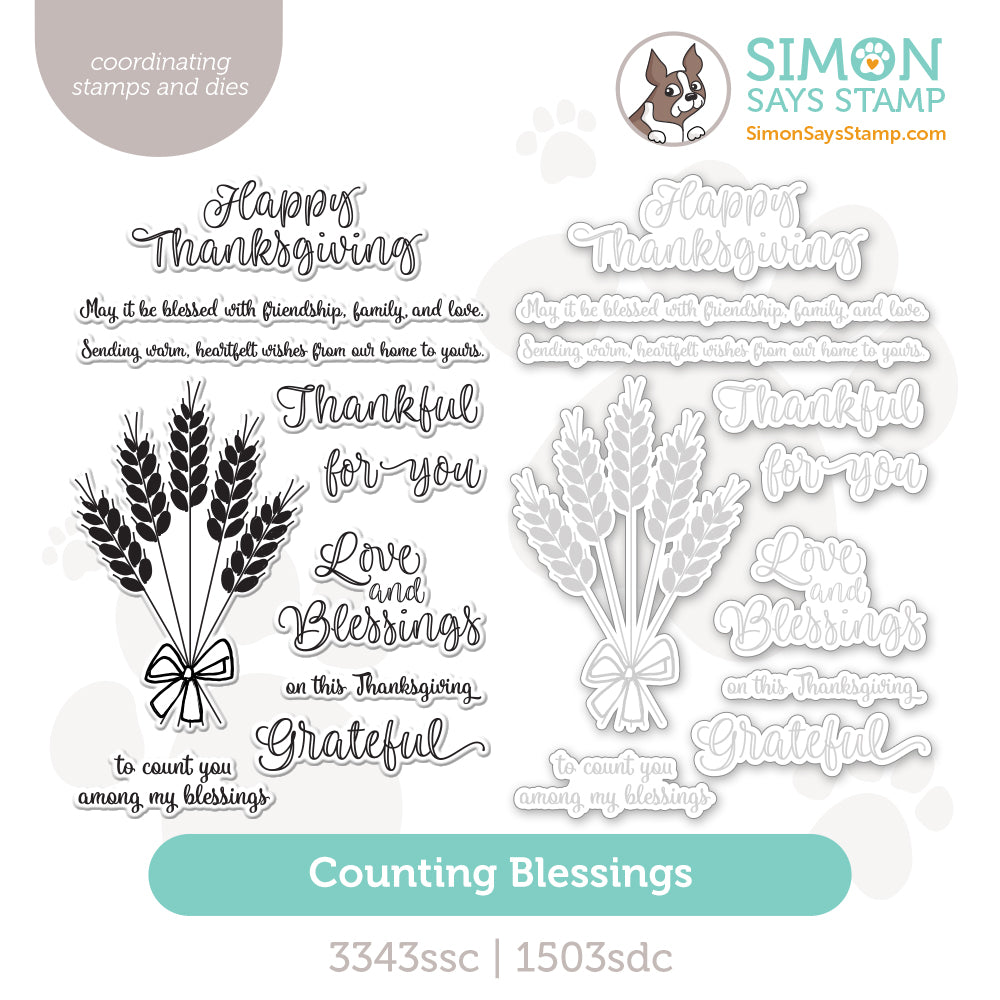 Simon Says Stamps and Dies Counting Blessings set1067cb