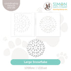 Simon Says Stencil And Die Large Snowflakes set1082ls Sugar And Spice