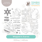 Simon Says Stamps and Dies Wrapped In Scarves set1087ws And Everything Nice