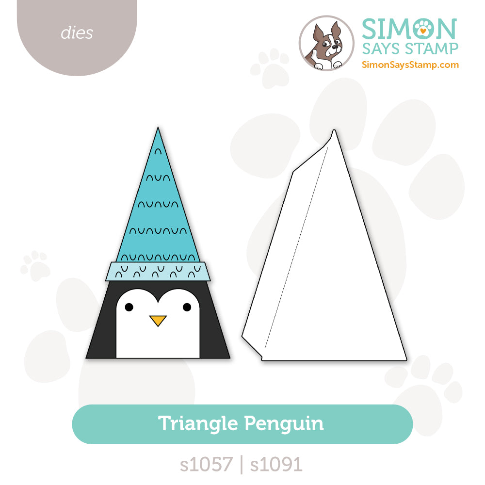 Simon Says Stamp Triangle Penguin Bundle set1106tp And Everything Nice