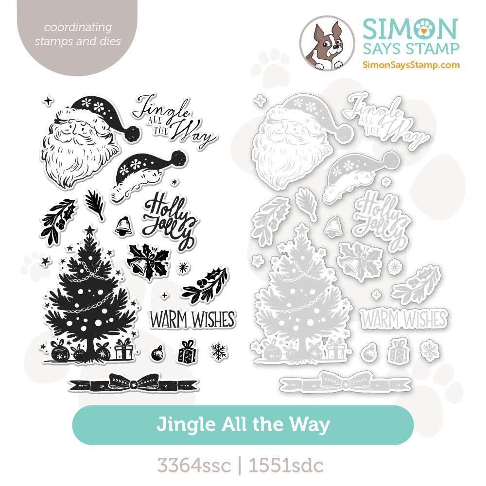 Simon Says Stamps And Dies Jingle All The Way set1114jw DieCember