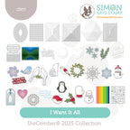 Simon Says Stamp DieCember Collection I Want It All Stand-Alone Dies set1128sa