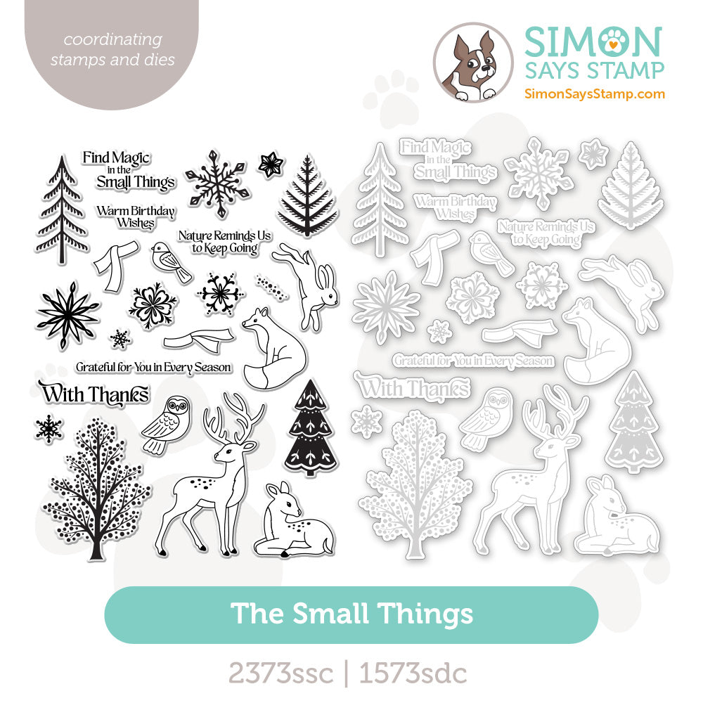 Simon Says Stamps And Dies The Small Things set1132st