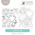 Simon Says Stamps And Dies Locket of Love set1137ll Heart to Heart
