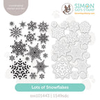Simon Says Stamps And Dies Lots Of Snowflakes set1150ls Heart to Heart