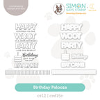 CZ Design Stamps And Dies Birthday Palooza set1151bp Heart to Heart