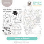 Simon Says Stamps And Dies Basket of Blooms set1174bb Beautiful Moments