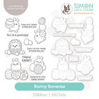 Simon Says Stamps And Dies Bunny Bonanza set1180bb Beautiful Moments
