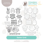 CZ Design Stamps And Dies Easter Grid set1181eg Beautiful Moments