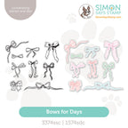 Simon Says Stamps and Dies Bows For Days set1192bd In My Heart
