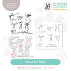 Simon Says Stamps Dies and Stencil Bows For Days set1193bd In My Heart