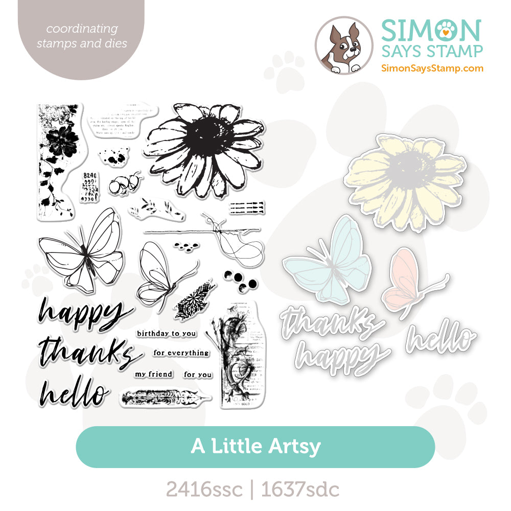 Simon Says Stamps And Dies A Little Artsy set1212la