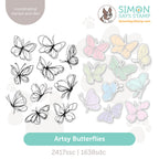Simon Says Stamps And Dies Artsy Butterflies set1213ab