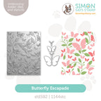 Simon Says Stamp Embossing Folder Dies and Stencils Butterfly Escapade set1216be I Want It All