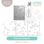 Simon Says Stamp Embossing Folder Dies and Stencils Butterfly Escapade set1216be I Want It All