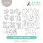 Simon Says Stamps and Dies Floral Word Builder set1237fw Always There