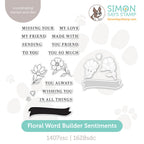 Simon Says Stamps and Dies Floral Word Builder Sentiments set1238fw Always There