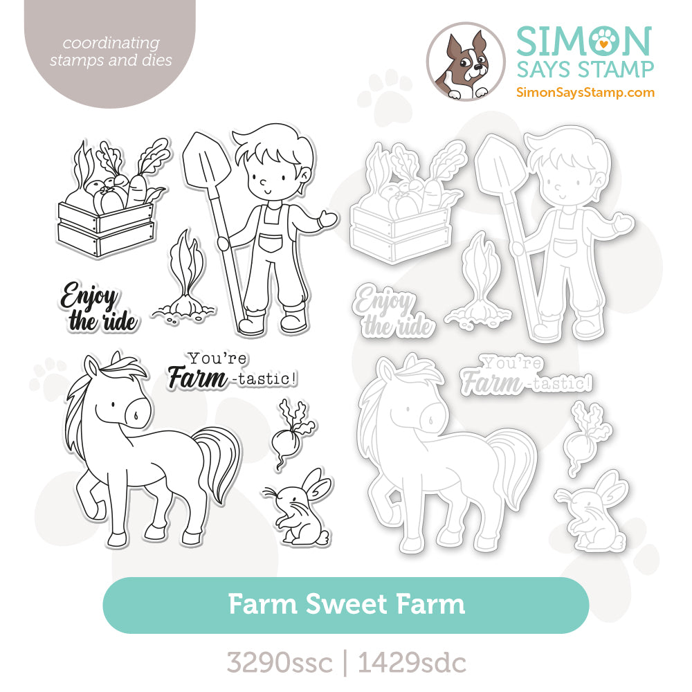 Simon Says Stamps and Dies Farm Sweet Farm set1244fs Always There
