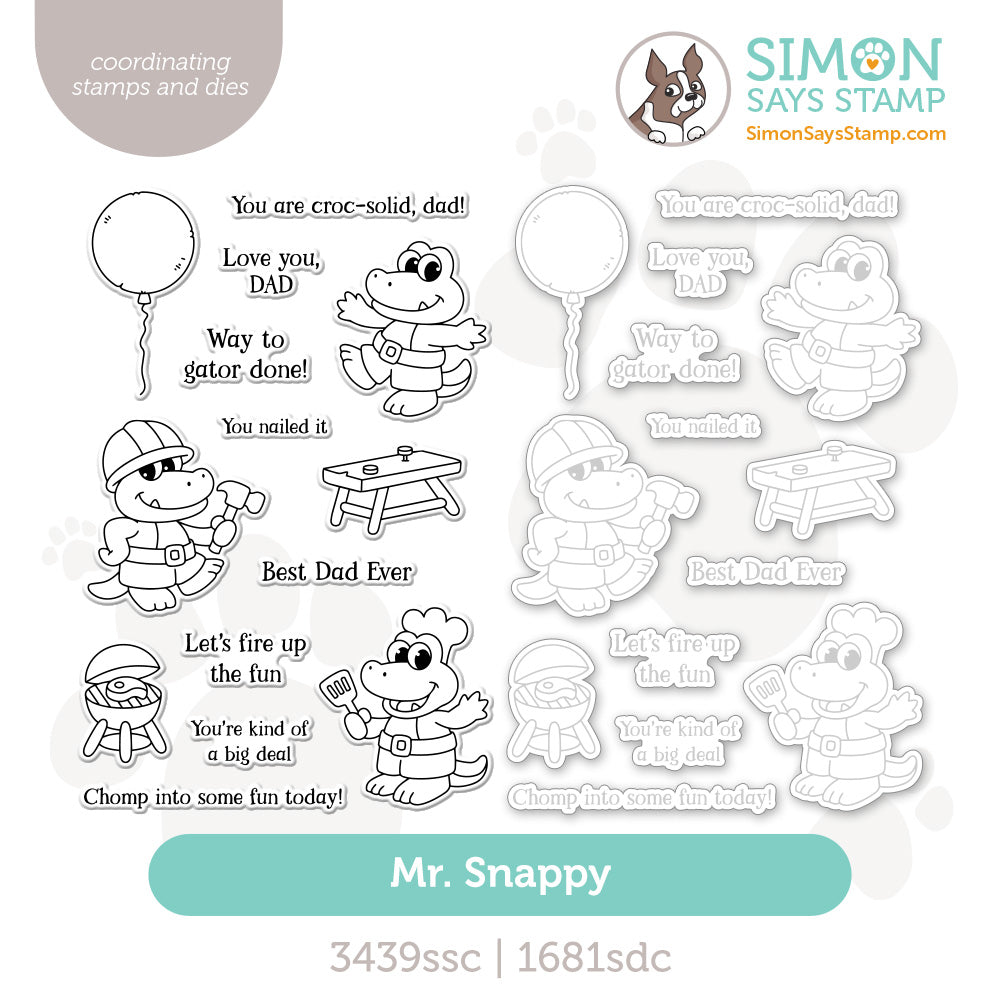 Simon Says Stamps and Dies Mr. Snappy set1247ms Always There