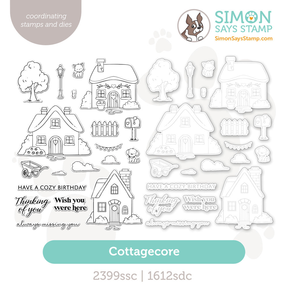 Simon Says Stamps and Dies Cottagecore set1253cc Shine On