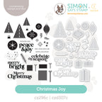 CZ Design Stamps and Dies Christmas Joy set1256cj