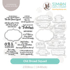 Simon Says Stamps and Dies Old Broad Squad set1267ob Shine On