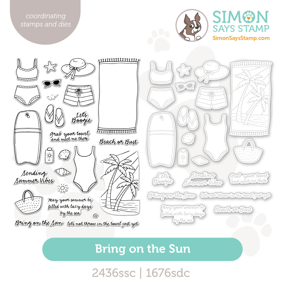 Simon Says Stamps and Dies Bring On The Sun set1269bo Shine On