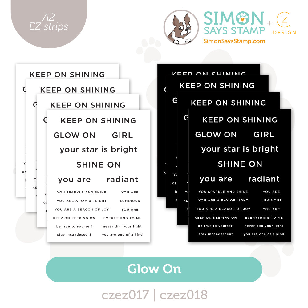 CZ Design EZ Strips Glow On set1271go Shine On