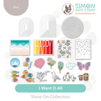 Simon Says Stamp Shine On Collection I Want It All Stand Alone Dies set1275sa