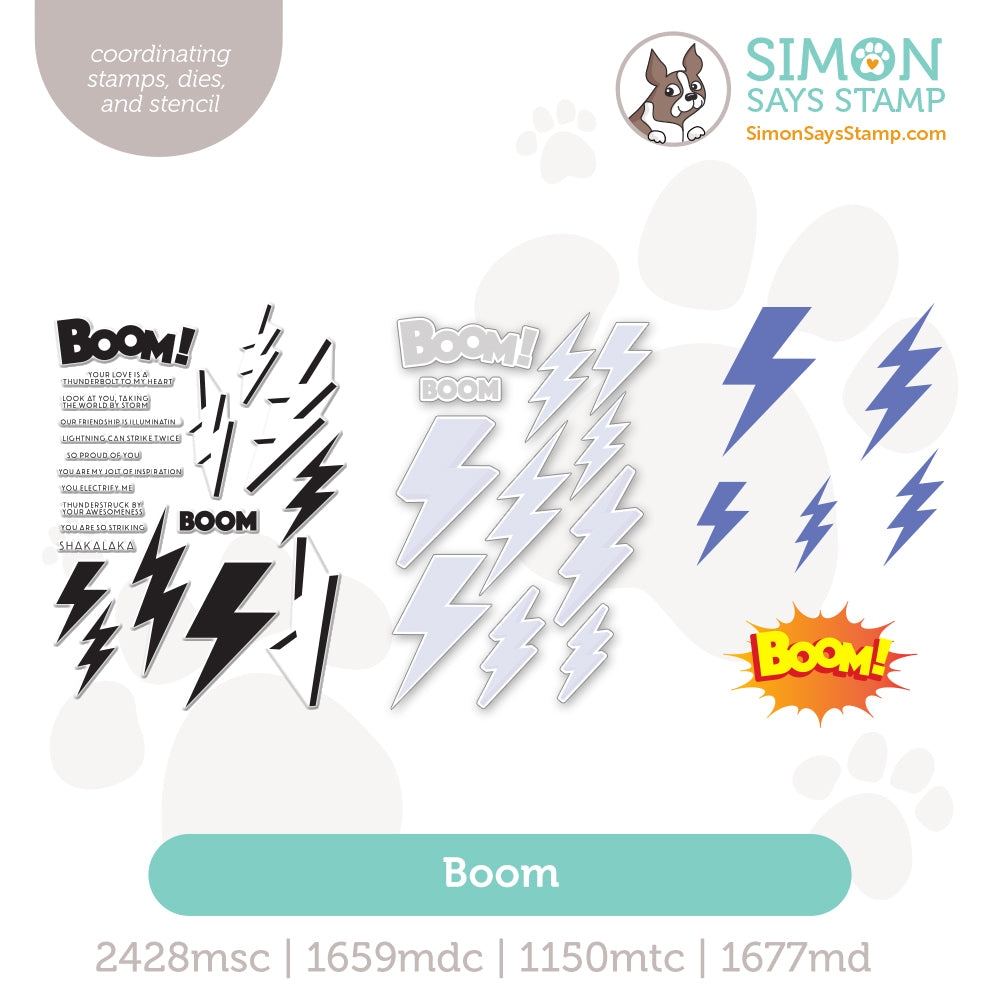 Simon Says Stamps Dies and Stencil Boom Bundle set1279bb Shine On