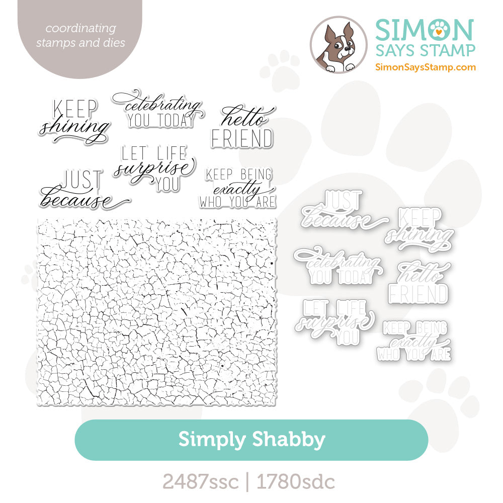 Simon Says Stamps And Dies Simply Shabby set1314ss