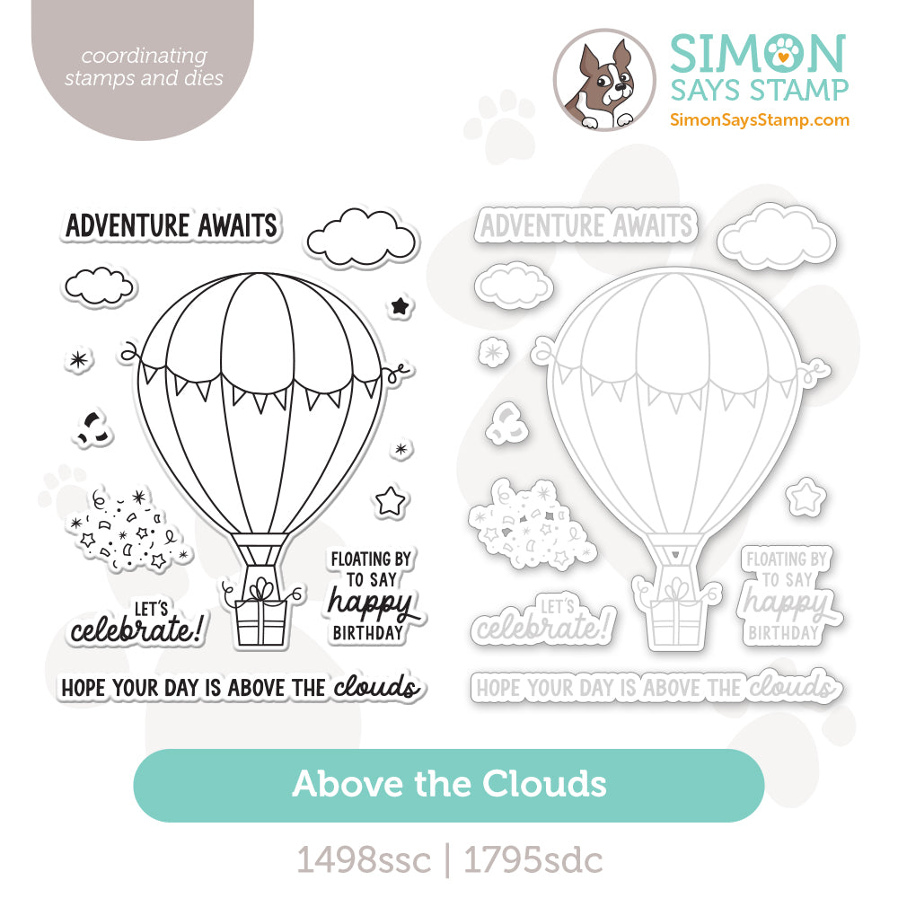 Simon Says Stamps And Dies Above the Clouds set1321ac