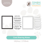Simon Says Stamps and Dies Card Sharing Notes set1354cs